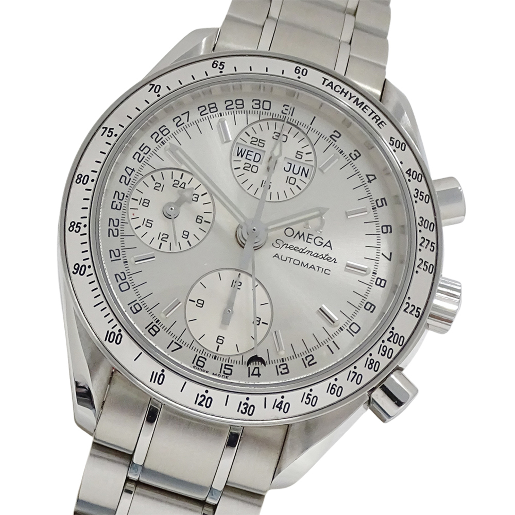 Omega Speedmaster 352330 Mens Watch Brand Name Triple Calendar Automatic